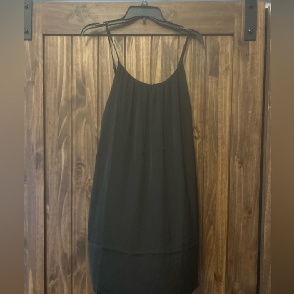 The Naked Zebra black dress